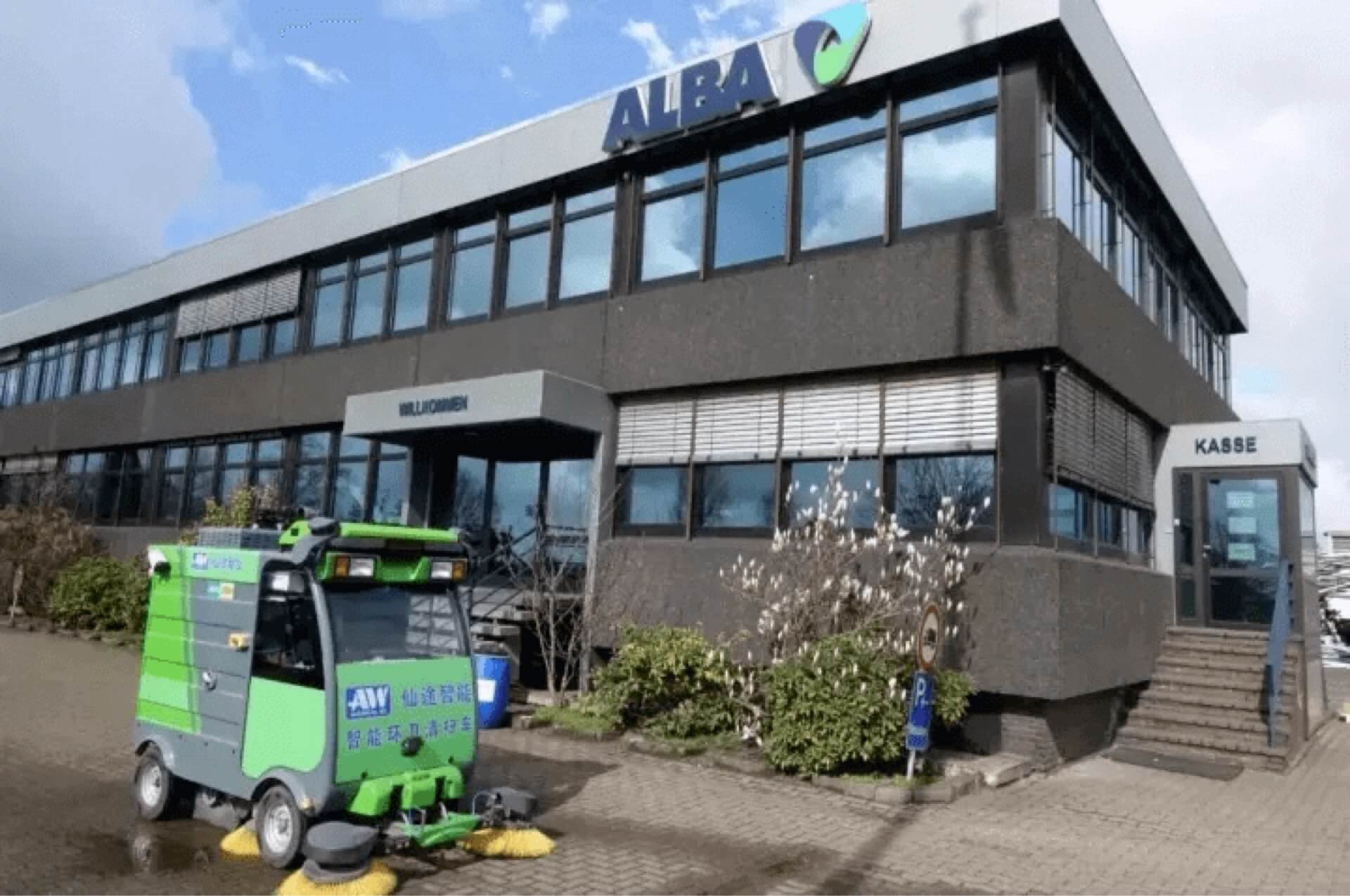 Autowise.ai autonomous driving sweeper deployed in Germany, becoming the first Chinese autonomous driving sweeper in European sanitation market